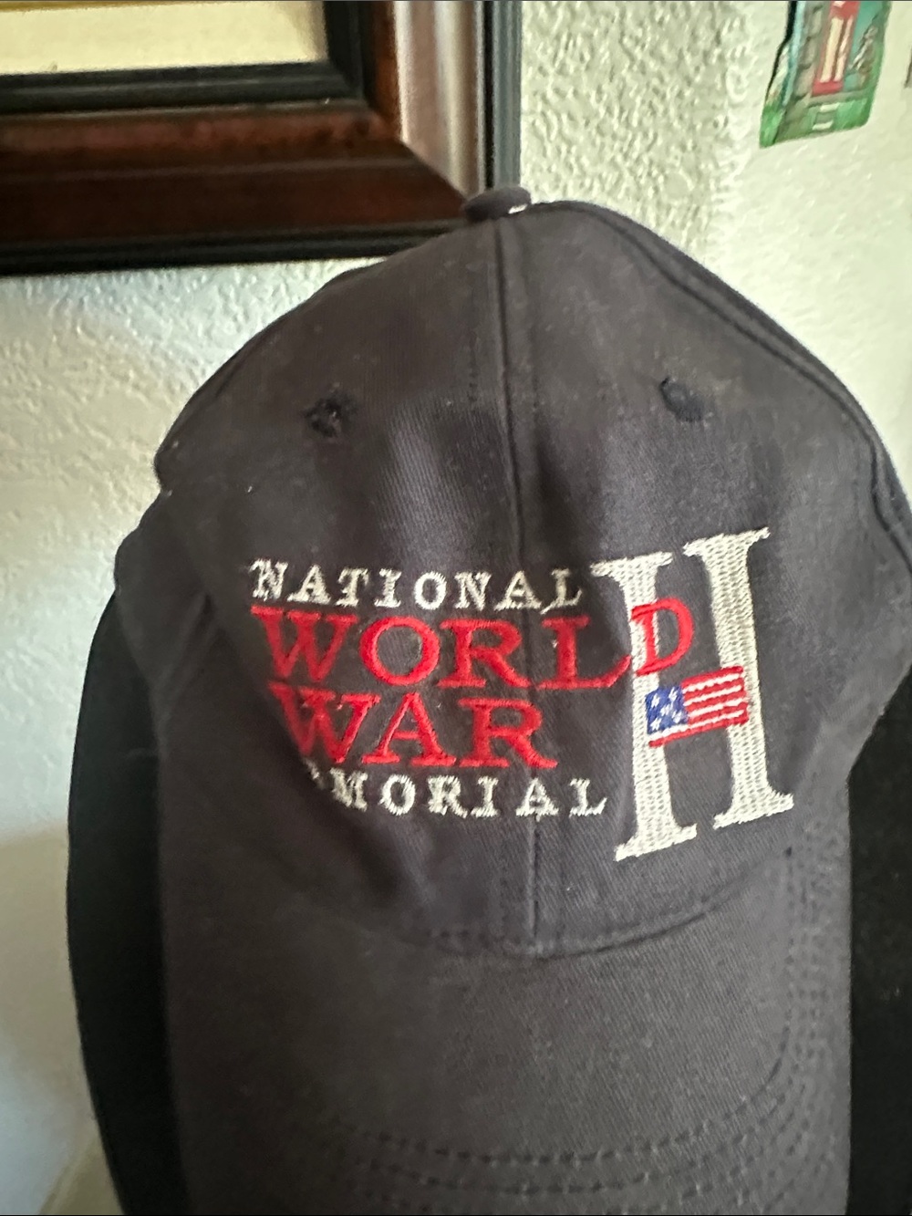 National World War II Memorial Embroidered Cap